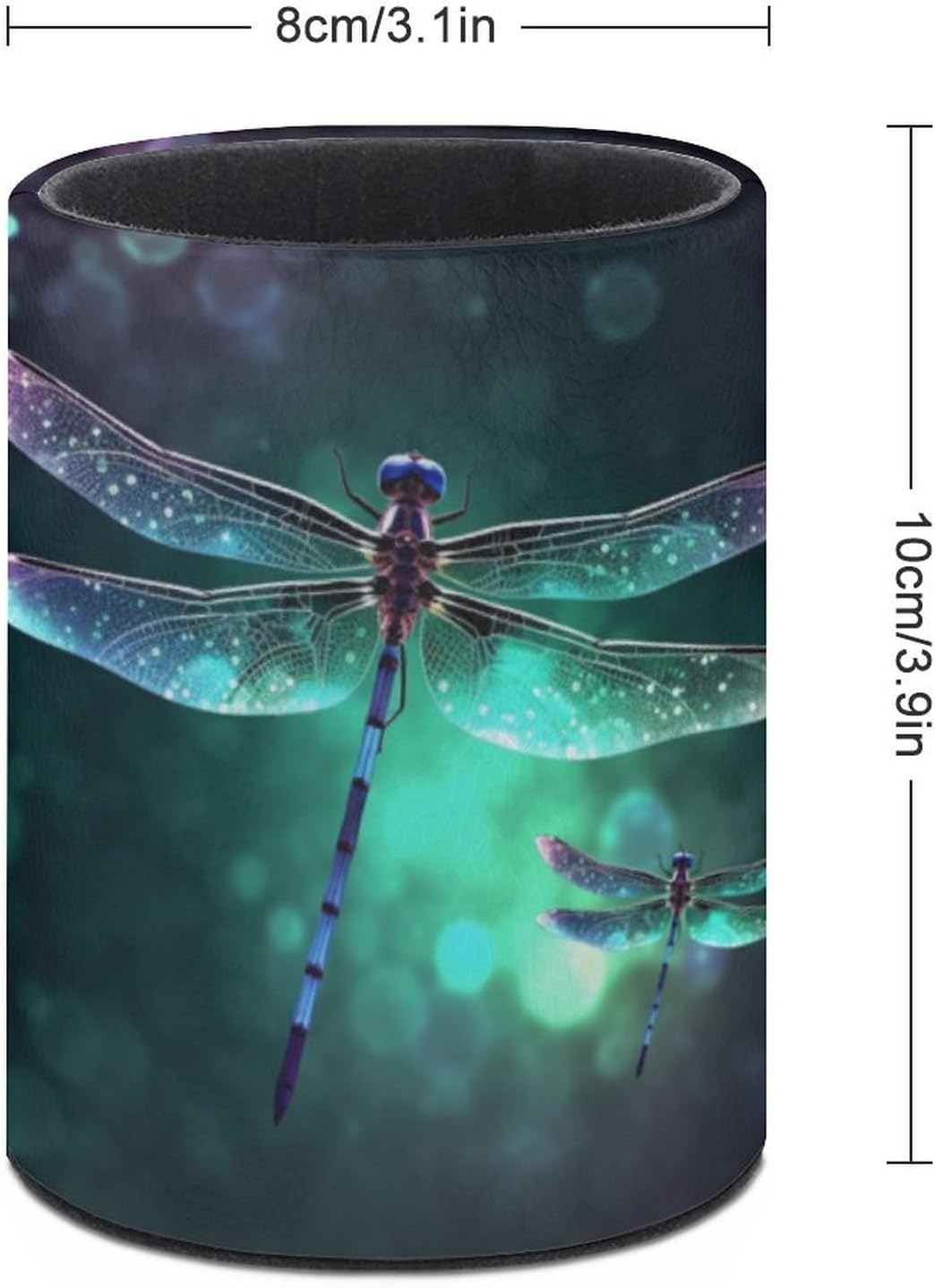 Galaxy Animal Dragonfly Pen Holder Desk Organizer for Office Workspace image 2