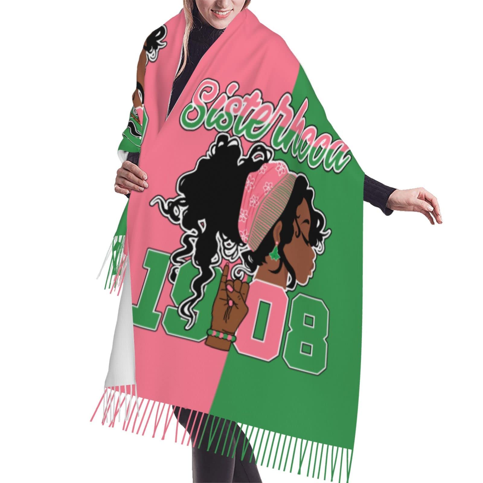 Women's Scarf Super Soft Wrap For Long Large Warm With Tassel