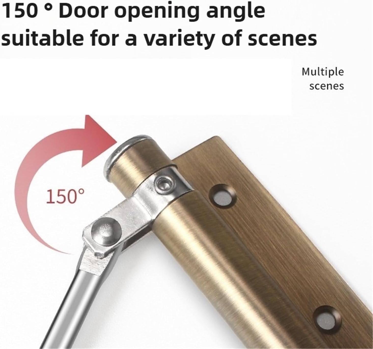 Adjustable Door Closer Stainless Steel Automatic Spring Soft Close Fire-Proof Heavy Duty Hardware Automatic Door Closer/16