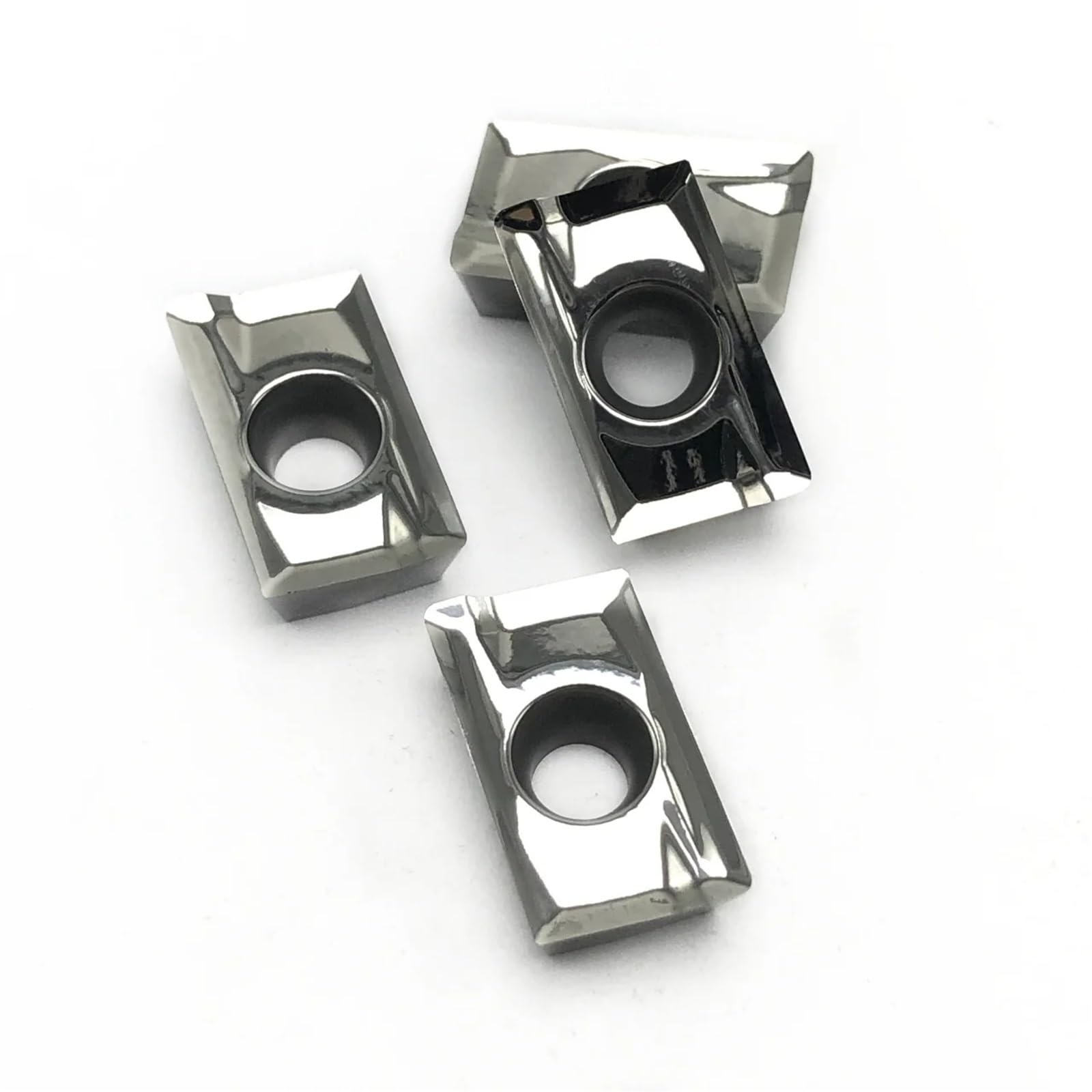 10 Uds insertos de aluminio herramienta torno herramientas torneado fresado madera carburo