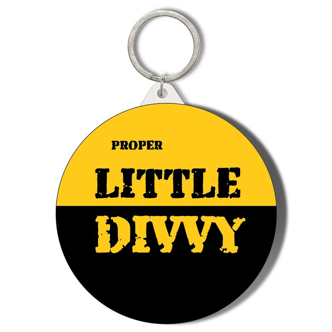 Gift Insanity PROPER LITTLE DIVVY 45mm Keyring