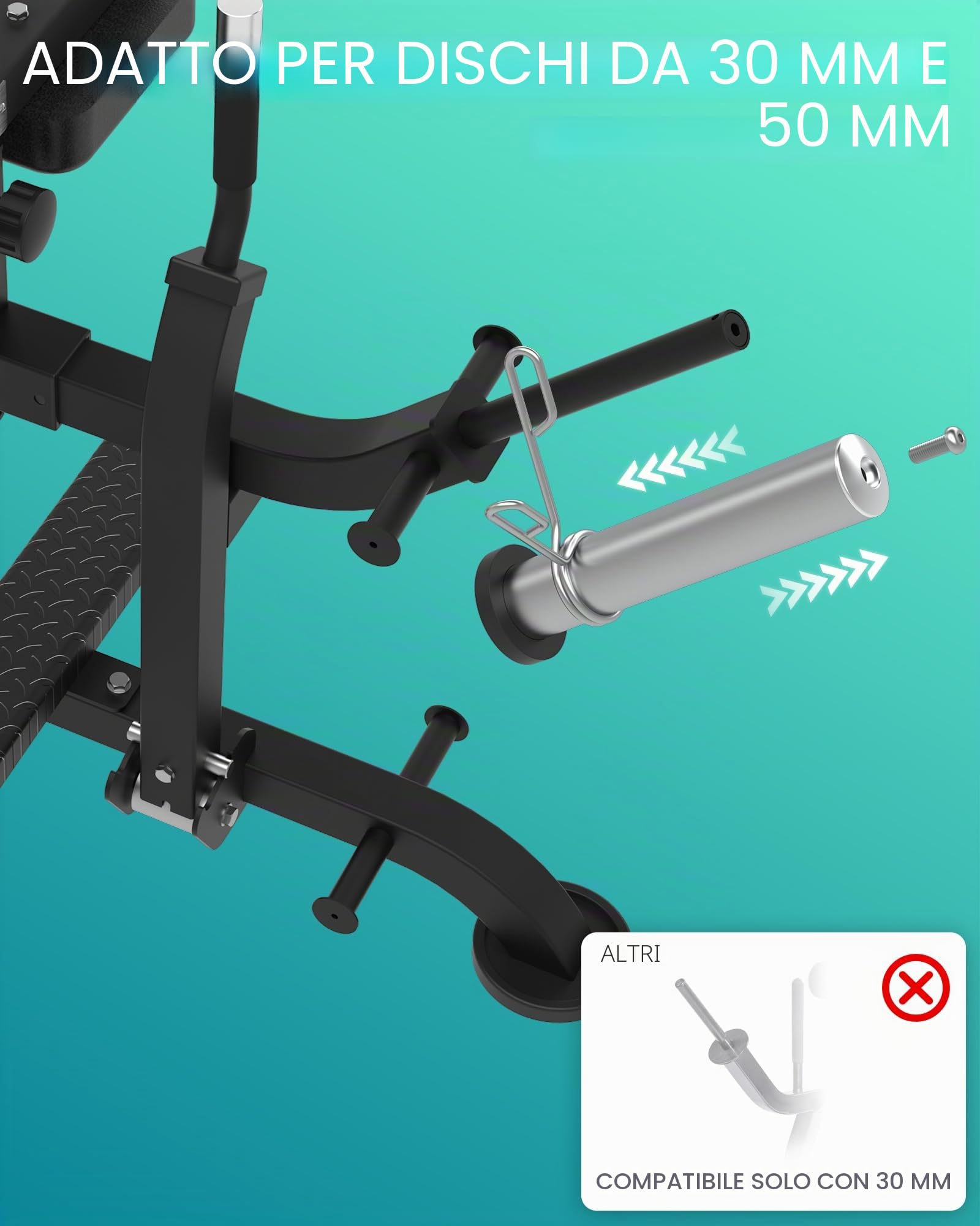 HVO Macchina per polpacci seduti: Attrezzo da allenamento per le gambe a casa in posizione seduta Seated Calf Raise Machine