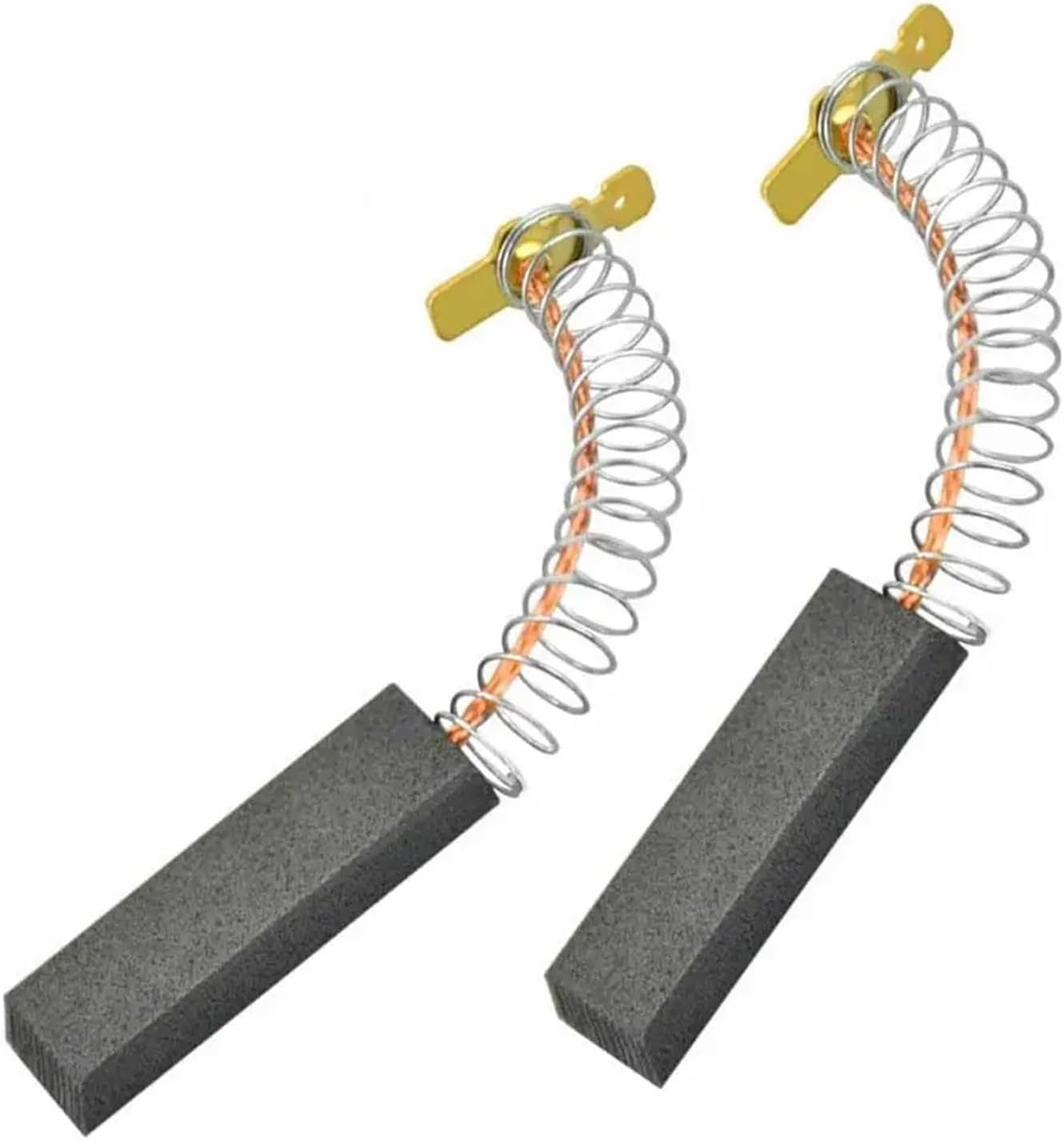 2Pcs Washer Motor Carbon Brushes Compatible for Bosch Compatible for NEFF Compatible for Siemens Washing Machine Spare Parts 36x12.5x5mm