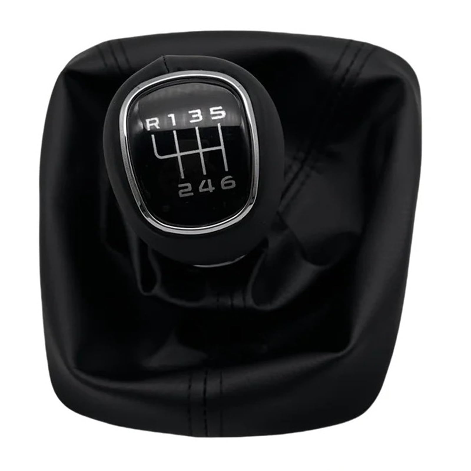 Xzcvtyw 6Speed Car To Joystick For Cars 5/6 Speed For Skoda For Octavia A5 A6 2004-2012 Car Gear Shift Knob Head(6Speed)