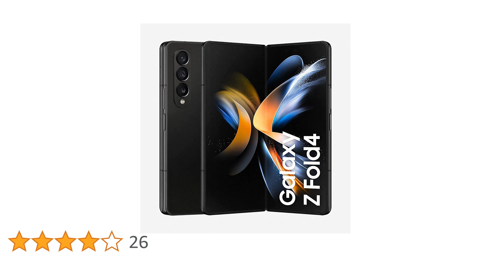 Samsung Galaxy Z Fold4 512GB 5G Mobile Phone - Phantom Black