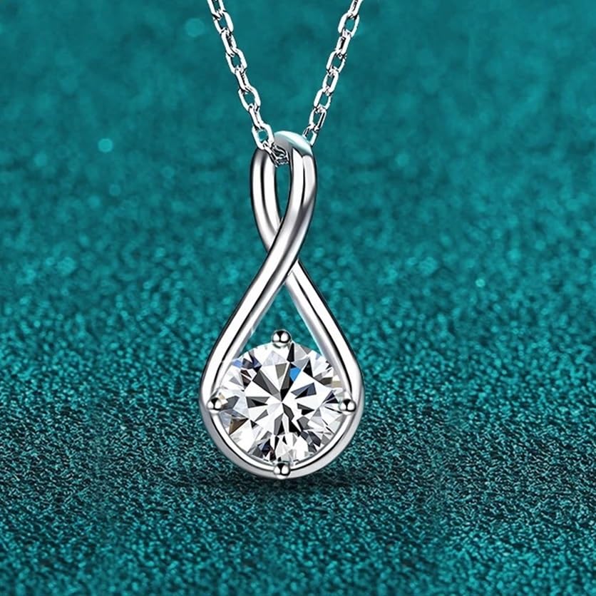 Collares de diamantes de laboratorio en plata 925 de lujo 2