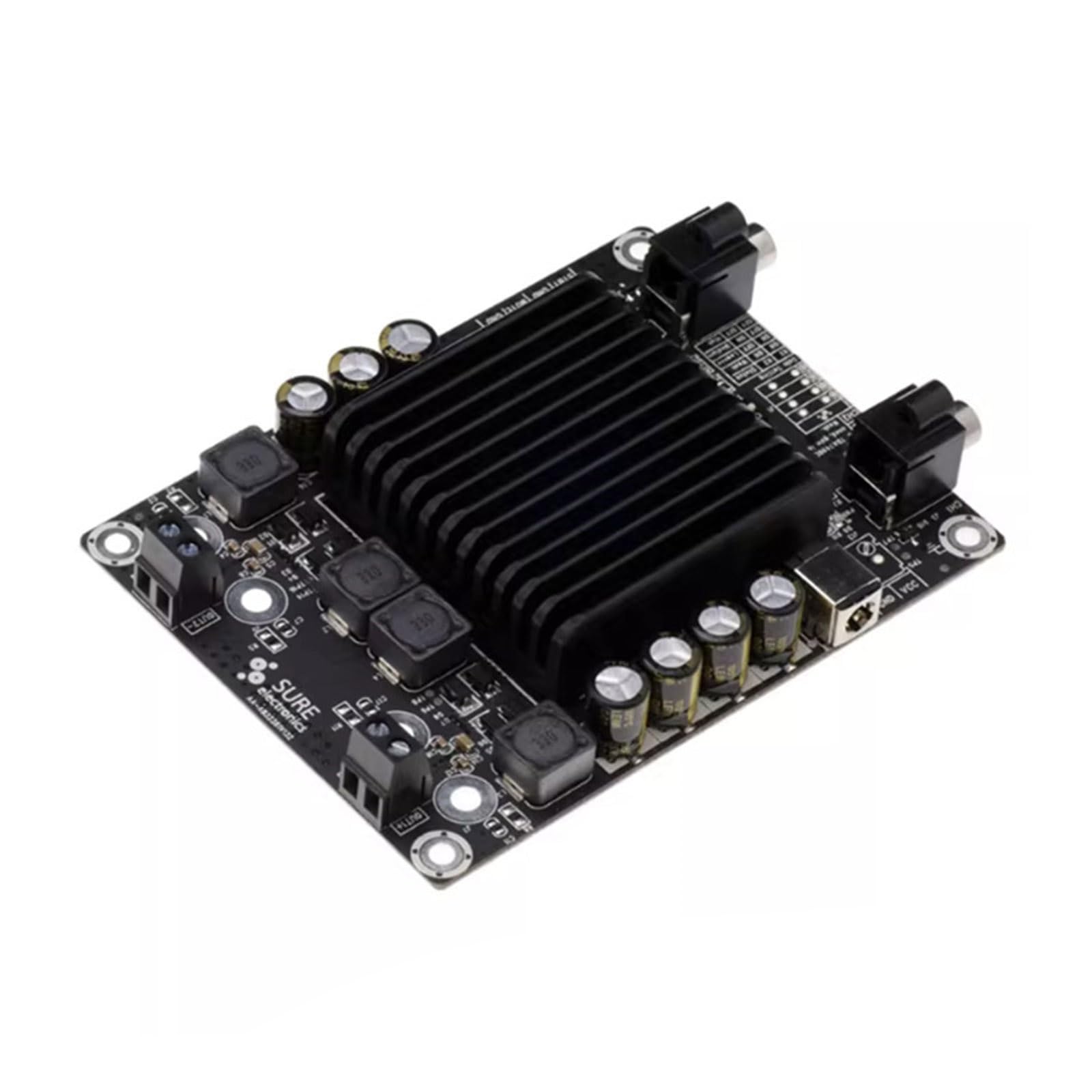 2 schede amplificatori audio digitali a due canali da 25 W di classe D per impianti sonorici e dispositivi commerciali, scheda amplificatore audio classe D per dispositivi portatili