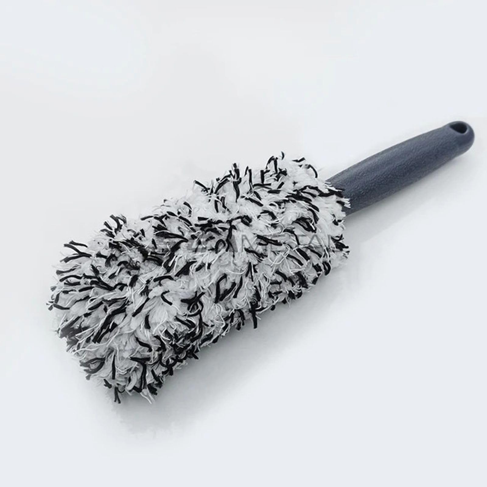 Brosse de moyeu de Roue de Voiture Poignée en Plastique antidérapante Roue Automatique Pneu Jante Brosse Outil de Nettoyage Accessoires de Lavage de Voiture