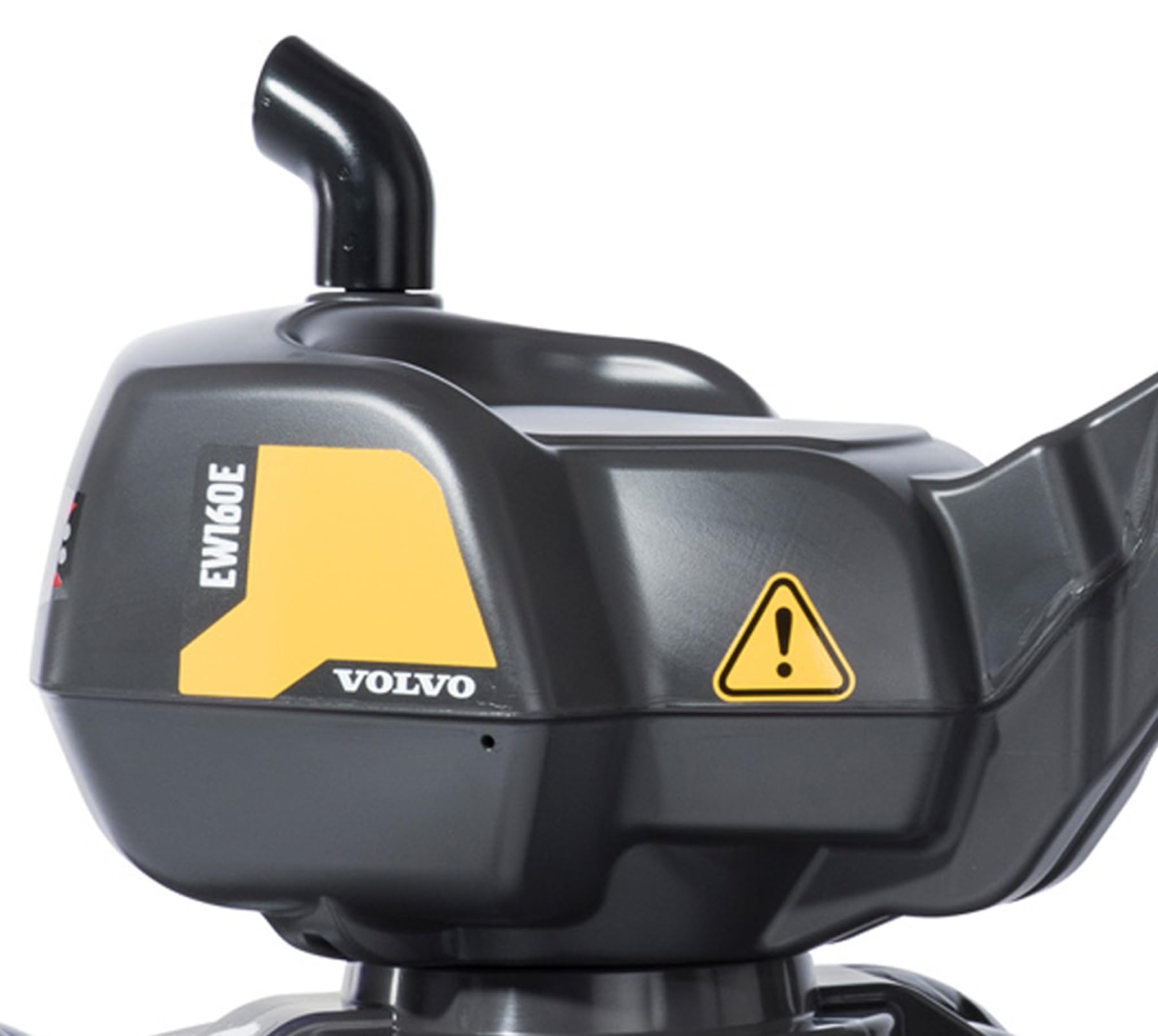 Rolly Toys rollyDigger Volvo EW160 Spielzeugbagger (für Kinder von 3-5 Jahre, Kunststoffbagger, Farbe grau/gelb) 421152, 102 x 43 x 74 cm