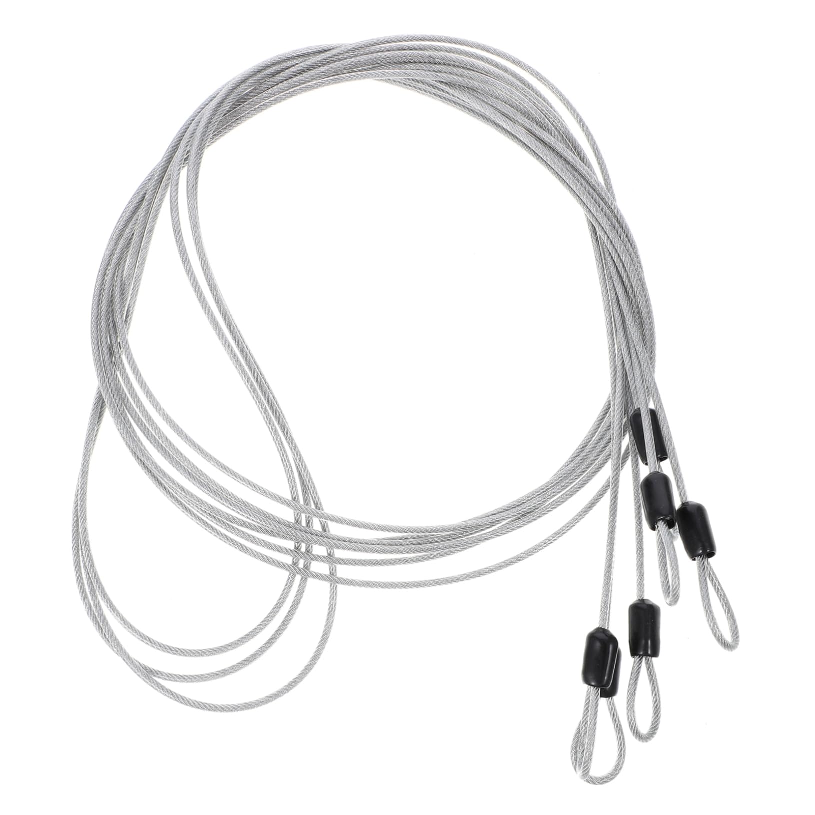 MUSISALY 3pcs Hard Rope Wire Cable Rope Sturdy Rope Steel Wire Rope Car Clothing Wire Rope