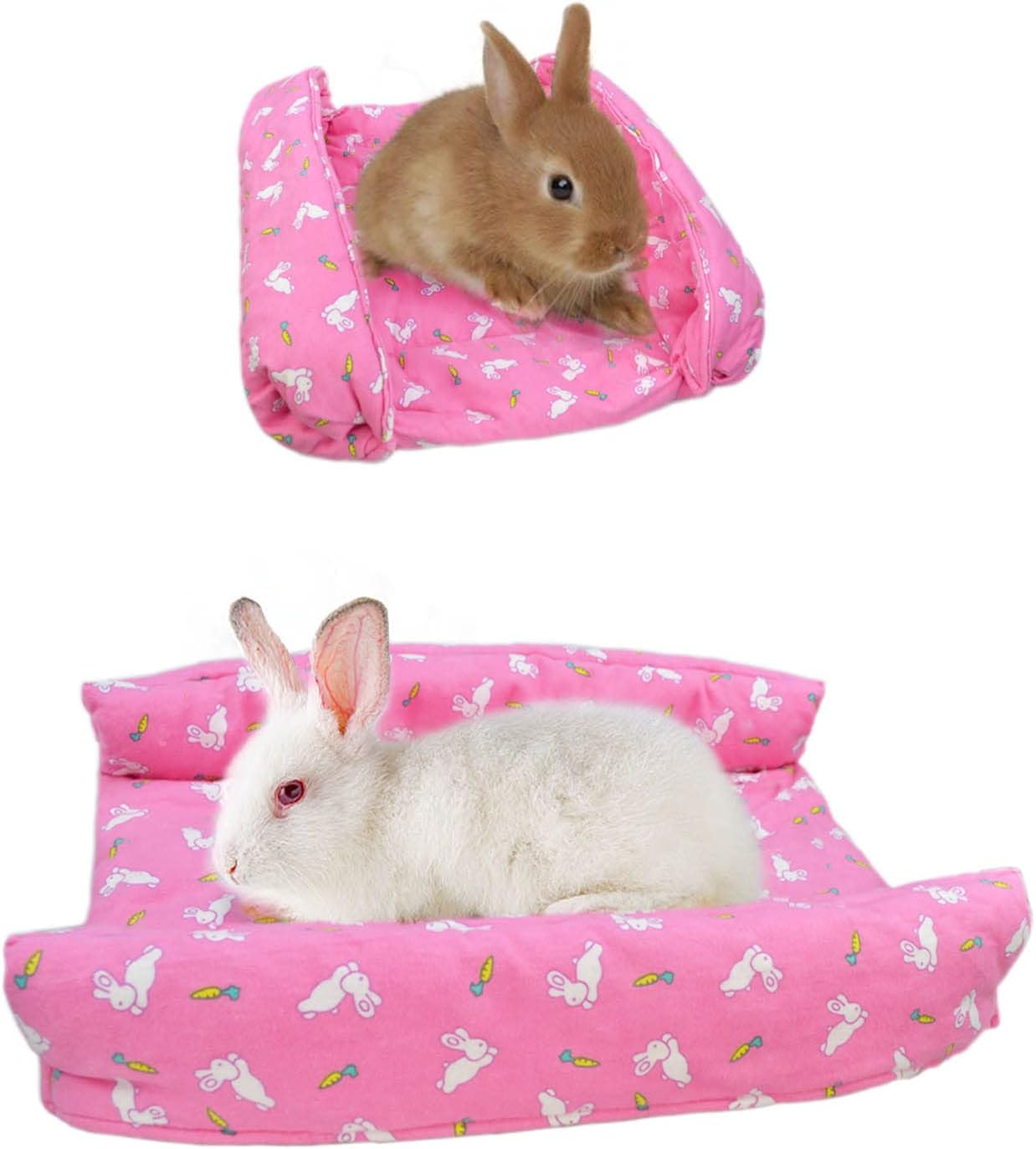 pranovo Rabbit Snuggle Bed Lounger Pillow Cuddle Cushion with Two ...