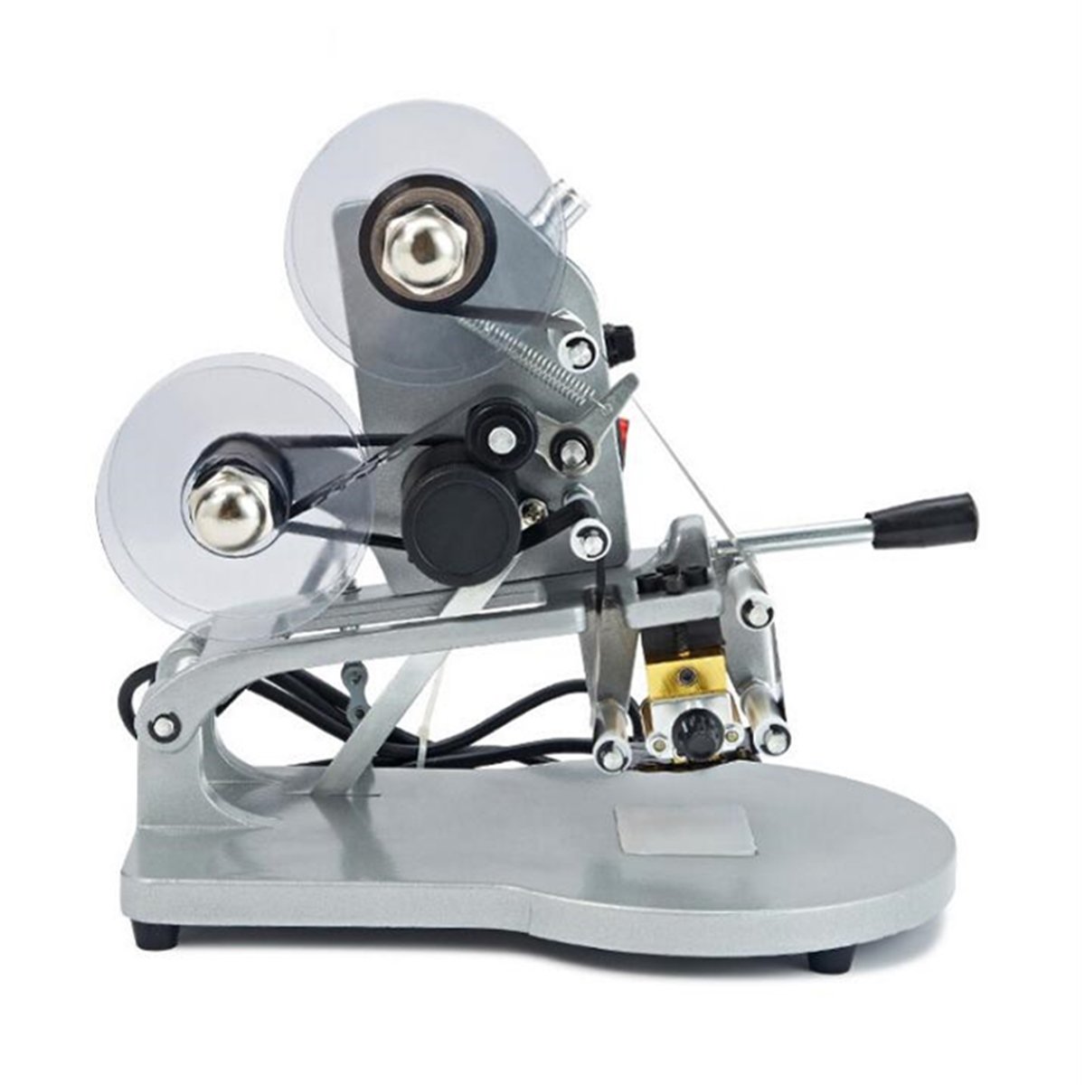 220V Manuale A Caldo Stampaggio Stampi Stampante Strumenti Termica Ribbon Data Code Printing Machine