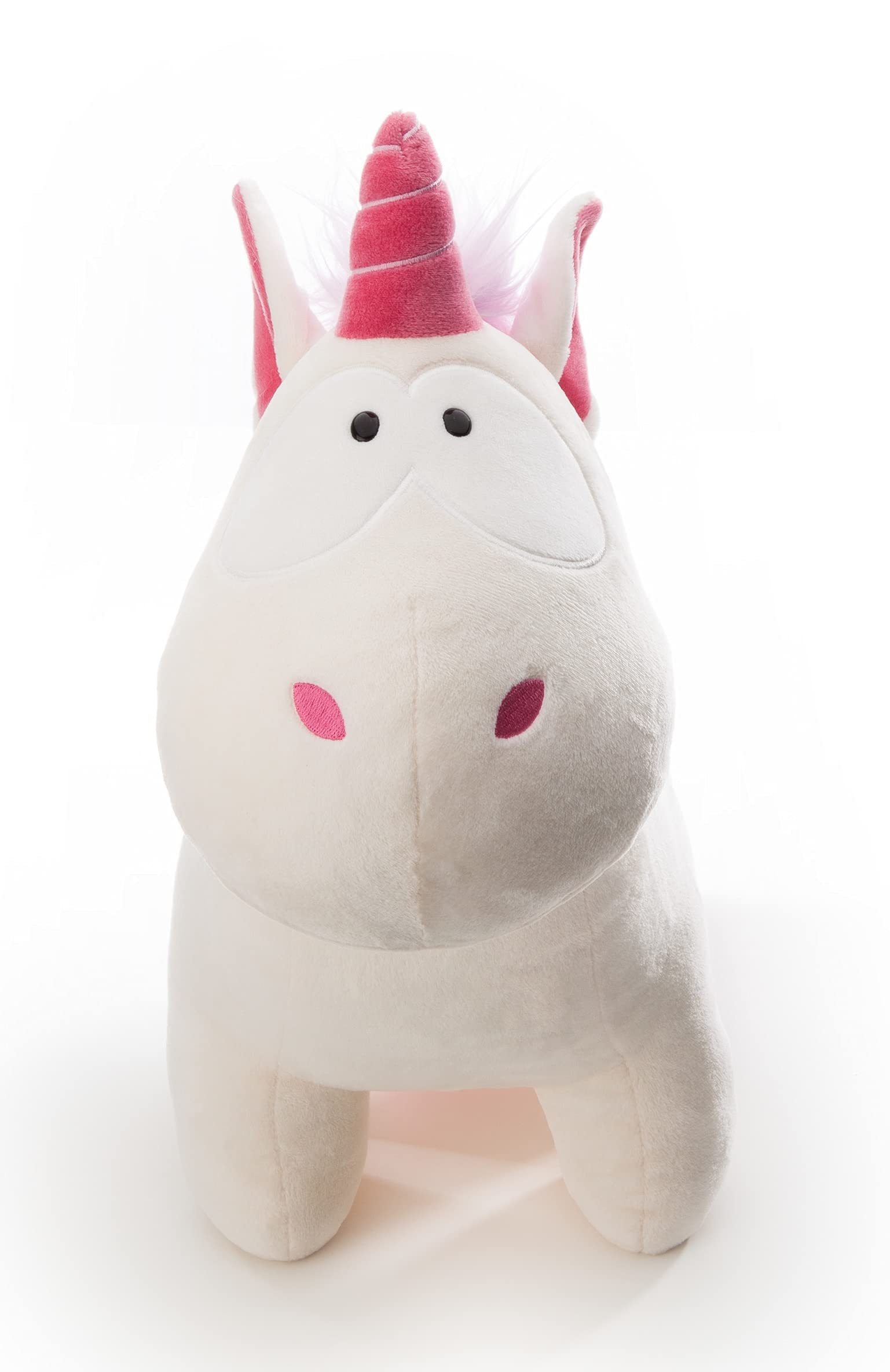 NICI 48055 Kuscheltier Einhorn Theodor 45cm, WEIß