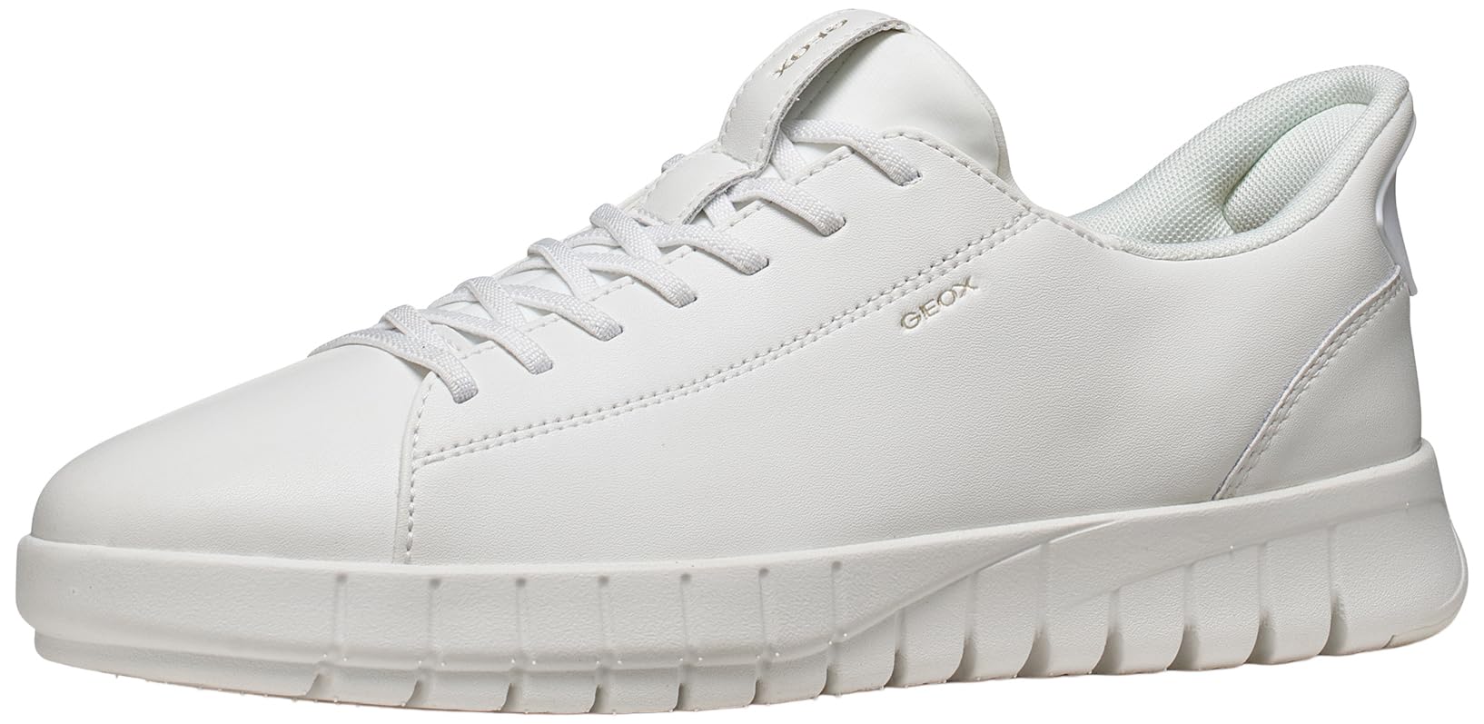 Geox Men's U Flexride Plus A Trainers, White, 43 EU