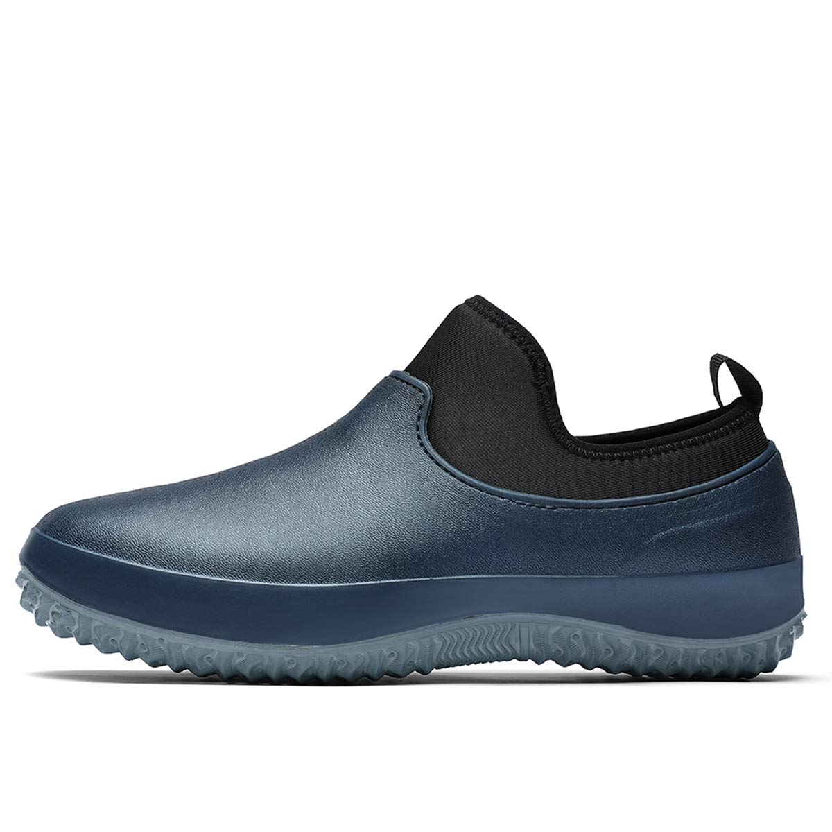 Chef Shoes for Men Women Non-Slip Oil Resistant Waterproof Work Shoes Comfortable Nursing Nurse Shoes for Crews Gardener Men Women Indoor Outdoor Chef Clogs for Kitchen Office Seaside Blue 47