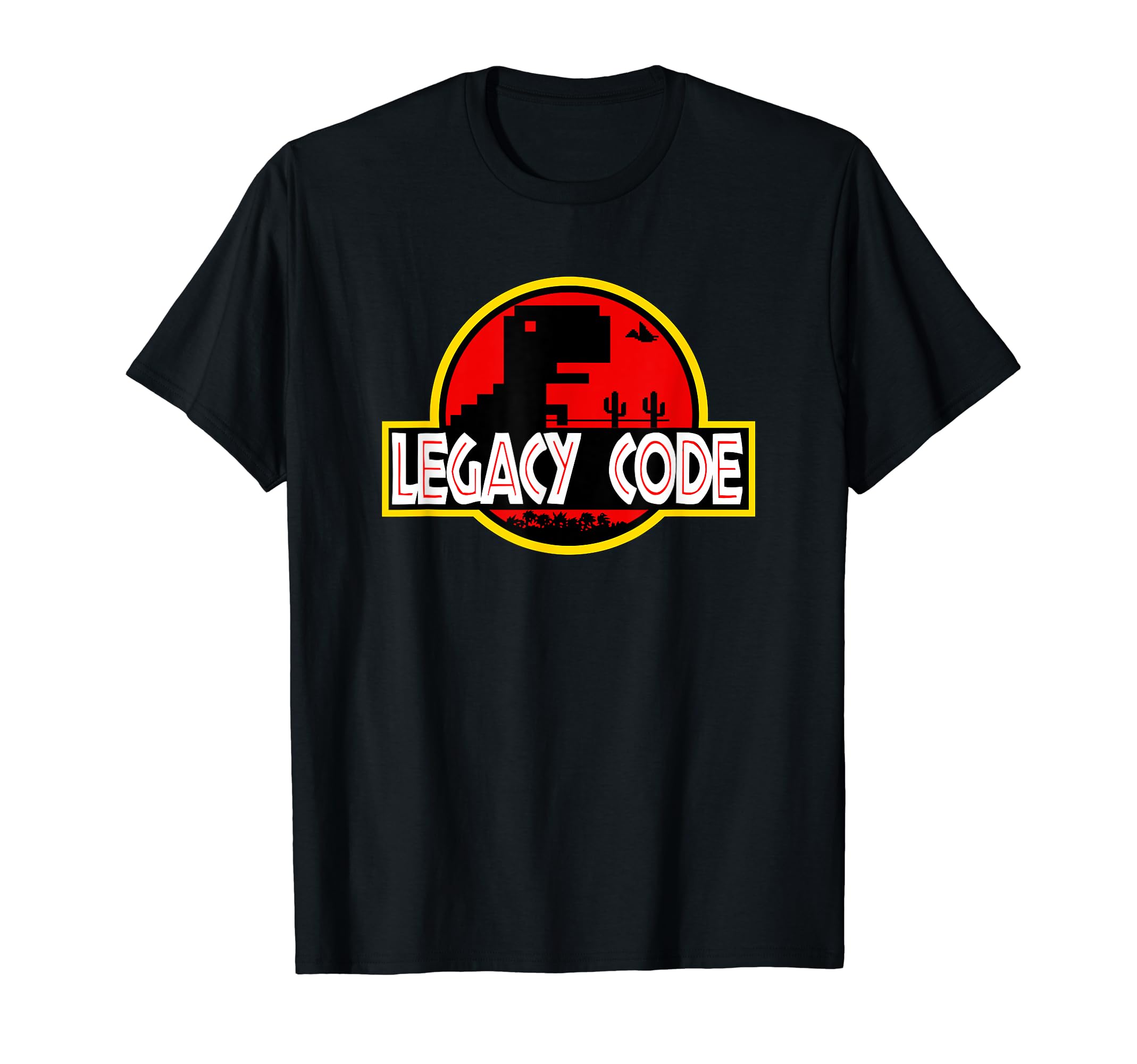 All Things Geek by MCMATech Humor - Legacy Code Park for Programmers, Coders, Cyber T-Shirt