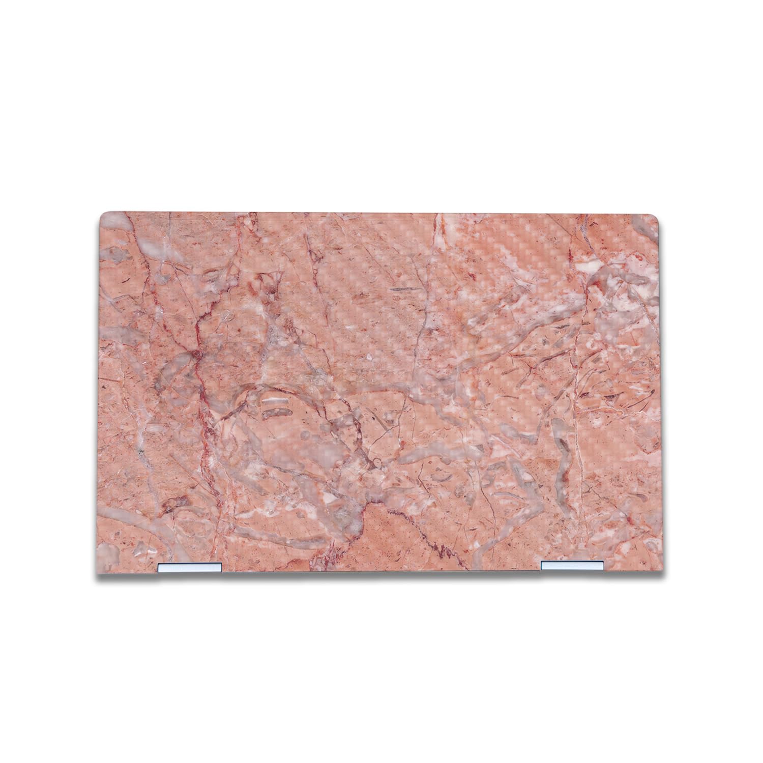 Carbon Fiber Laptop Skin Compatible with HP Envy x360 15” (2023) - Pink Marble - Premium 3M Vinyl Protective Wrap Decal Cover - Easy to Apply | Crafted in The USA by MightySkins