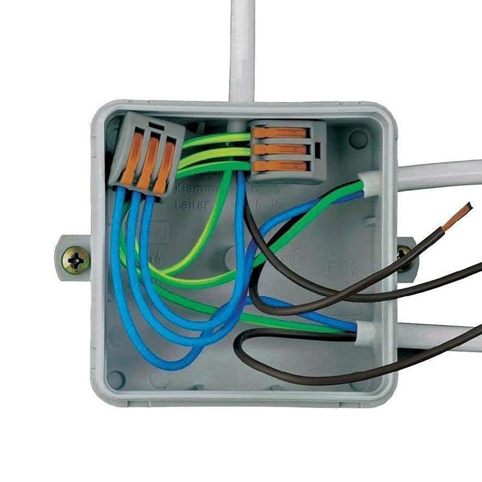 Terminales de alambre de conexión rápida, bloques de conexión eléctrica, conjunto, empalme de alambre, conectores, accesorios de cableado de construcción