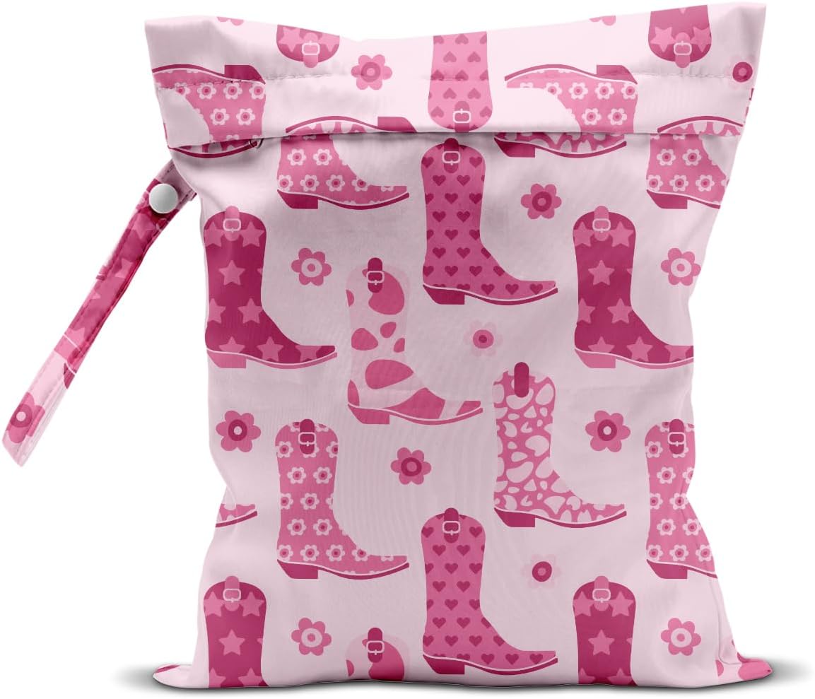 Wet Bag for Baby Swimsuit Dirty Clothes Diaper Yoga Gym, Wet Dry Bag, Beach Vacation Essential for Travel Poor Bathing Baby Items