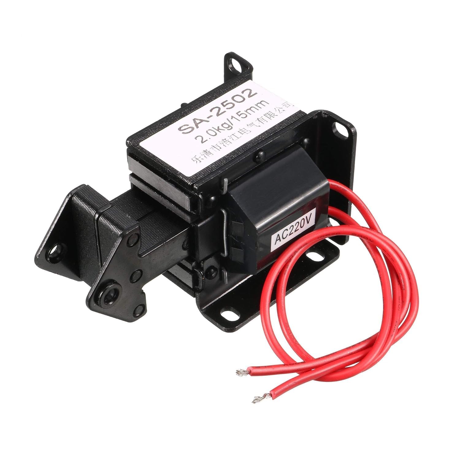 DeHMY AC 220V Tractive Solenoid Electromagnet: Compact, Lightweight, and Reliable for Mechanical Systems (SA-2502 (1.5 kg)) (B0CPMD1C1N) Amazon Price History, Amazon Price Tracker