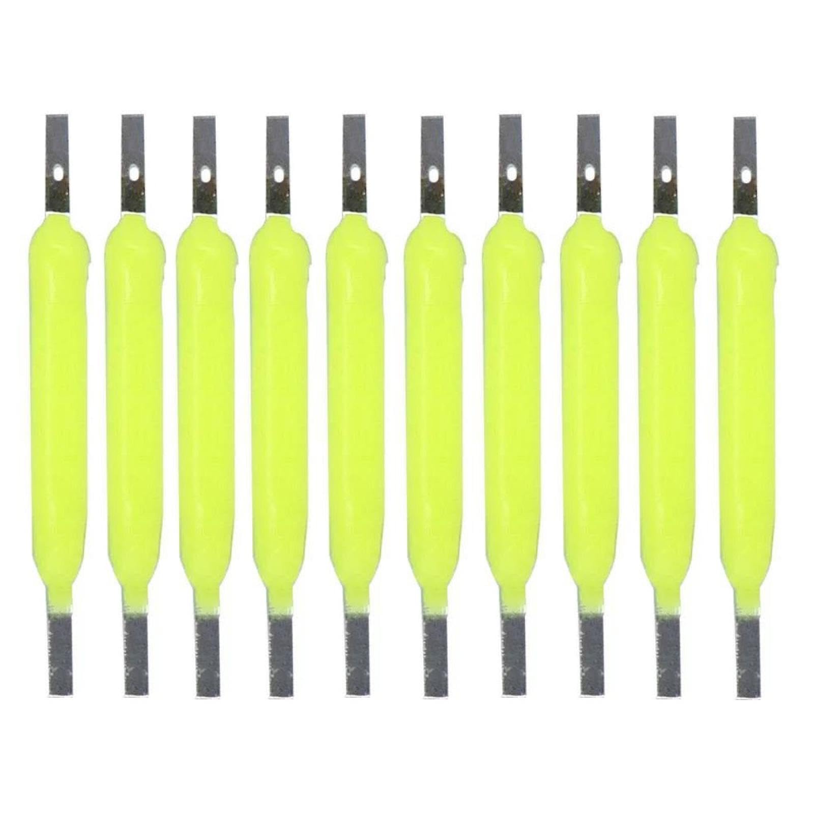 10PCS LED Bead Filament Led Filament 26mm 18.5mm DC3V Bulb Light Filament Accessories 54mm 68mm Accessories Diode for Repair LED Bulb Tubt 54mm Red