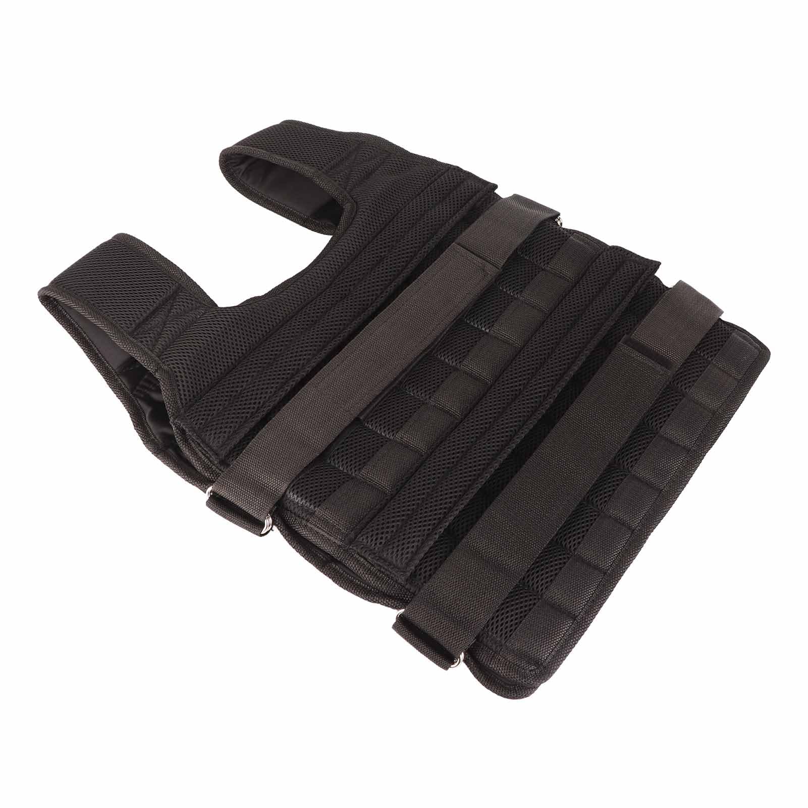 Jauarta Breathable Mesh Breathable 15KG Weighted Vest Strength Training Jacket for Workout Fitness