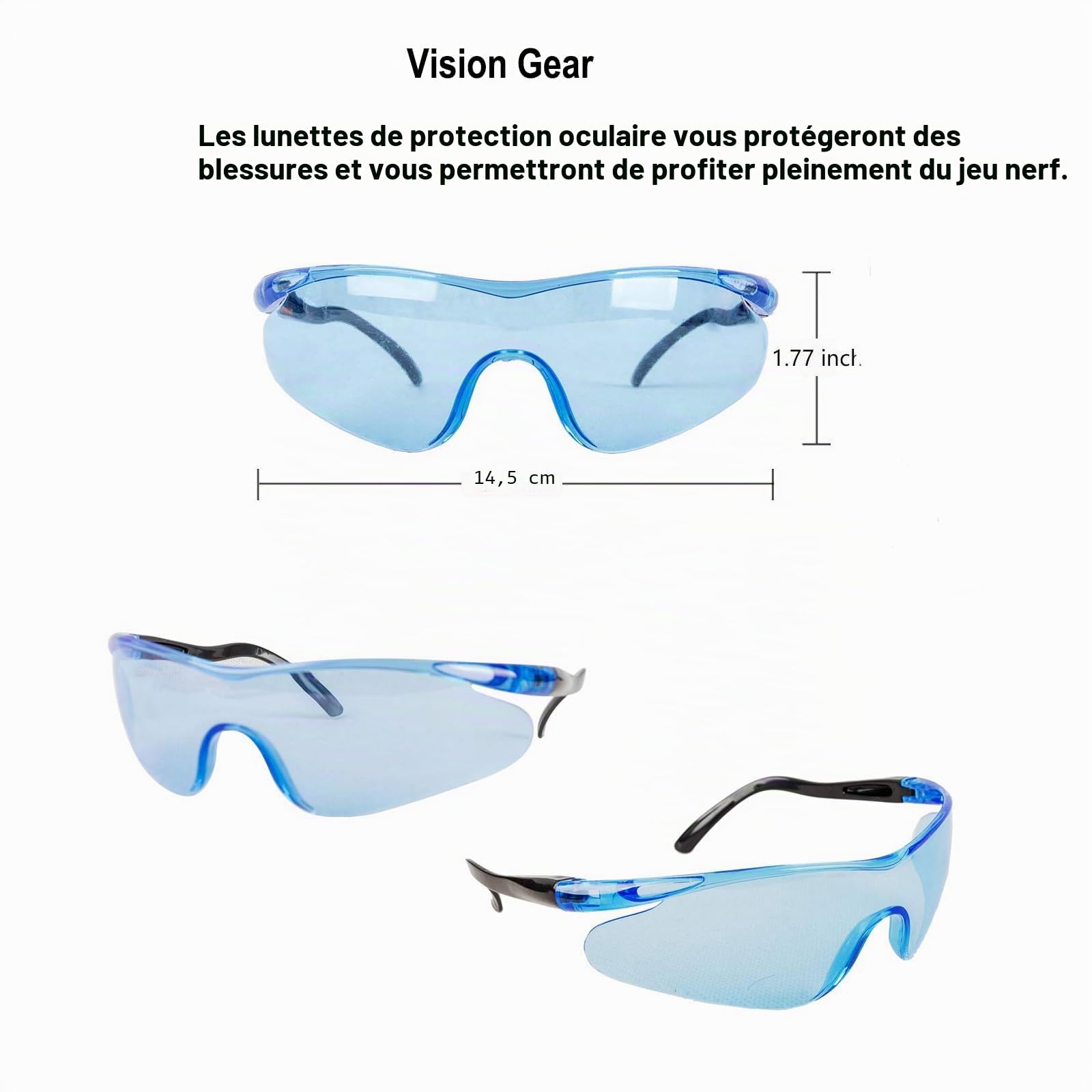 LUUFAN gilet tactique kit pour NERF armes avec clips de recharge, flèches de recharge, bracelet, masque tactique lunettes de protection pour la fête d'anniversaire cadeau de Thanksgiving