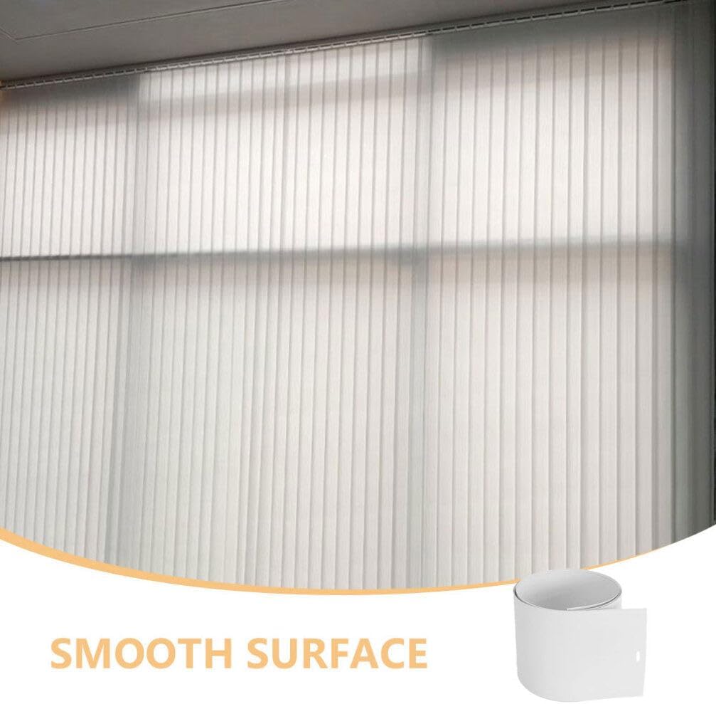 VOSAREA 10pcs Vertical Blinds Replacement Slats for Easy to Install Curtain Parts Repair for Vertical Window Shades