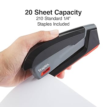 Amazon.com : Staples 1798852 One-Touch Desktop Stapler Full