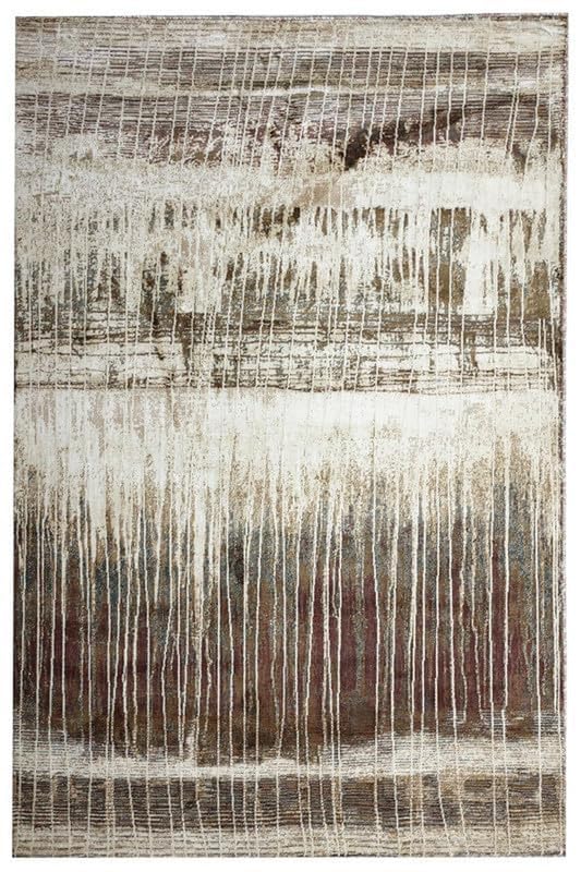 Image of 3 x 5 Feet Modern Carpet for Living Room | Non-Fade Soft Floor Rug for Hall & Bedroom | Easy Clean & Non-Slip Backing