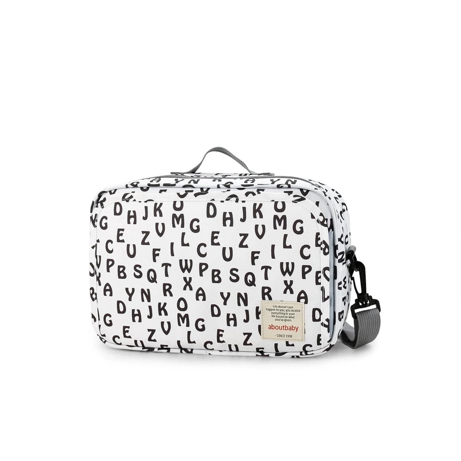 Wickeltasche wasserdichte Kinder-Mumientaschen, modische Drucke for Wiederverwendbare Umstands-Wickeltaschen, Wetbags mit Doppelgriff(Color-02)