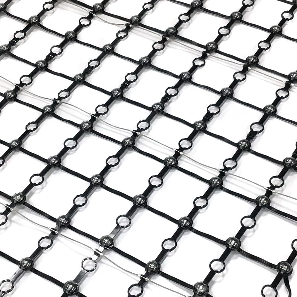 LED Flexible Transparent Grid Screen Outdoor LED Flexible Grid Screen Waterproof Building Lighting Point Light Source Screen (Color : P100, Size : 0.5 * 16m) (P100 0.5 * 10m)