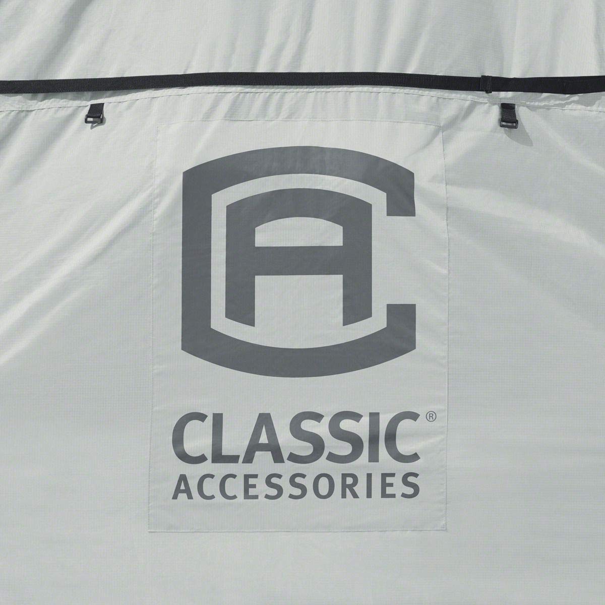Classic Accessories 80-481-193101-RT Funda para Caravana, Black/Grey/Snow White, 650 - 700 cm largo