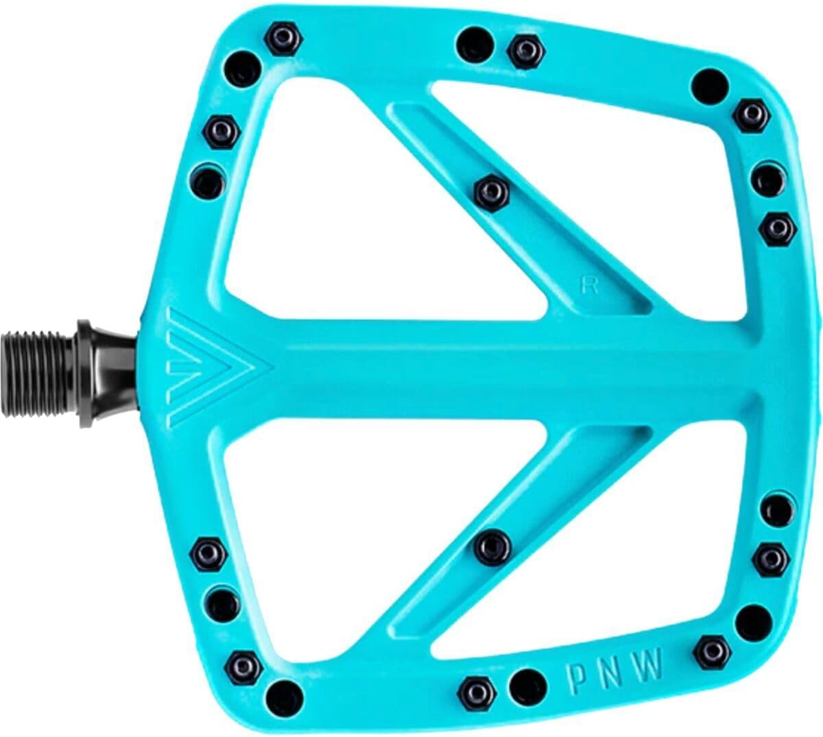 Range Composite MTB Pedals – Nylon Flat Mountain Bike Pedals – Sealed Bearings – Wide Platform – Multiple Colors