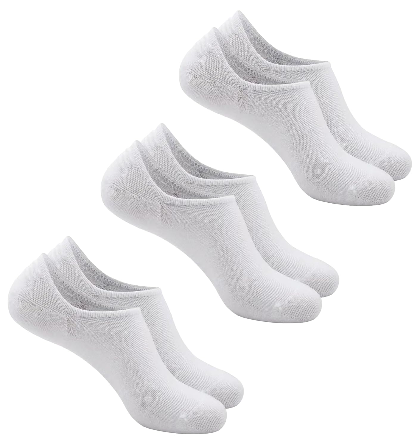 Sweet seven Women's No Show Socks - Cushioned Running Ankle Socks (5 Pairs) - Comfortable Low-Cut Athletic Socks L