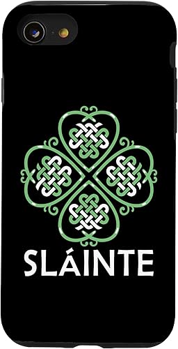 Vista 31 de Funda para iPhone 12 Mini Slainte Celtic Knot Irish Shamrock Trébol Festival