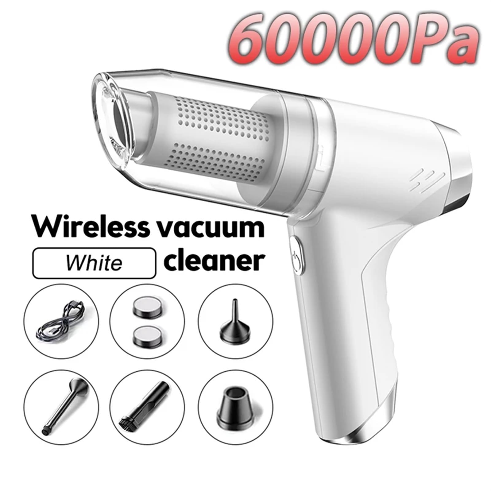 95000Pa ワイヤレス掃除機 除菌ライト搭載 Amazon.co.jp: 95000Pa 車ワイヤレス掃除機ウェットドライ掃除機