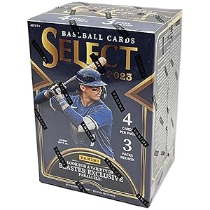 2023 Panini Select Baseball Trading Cards Blaster Box