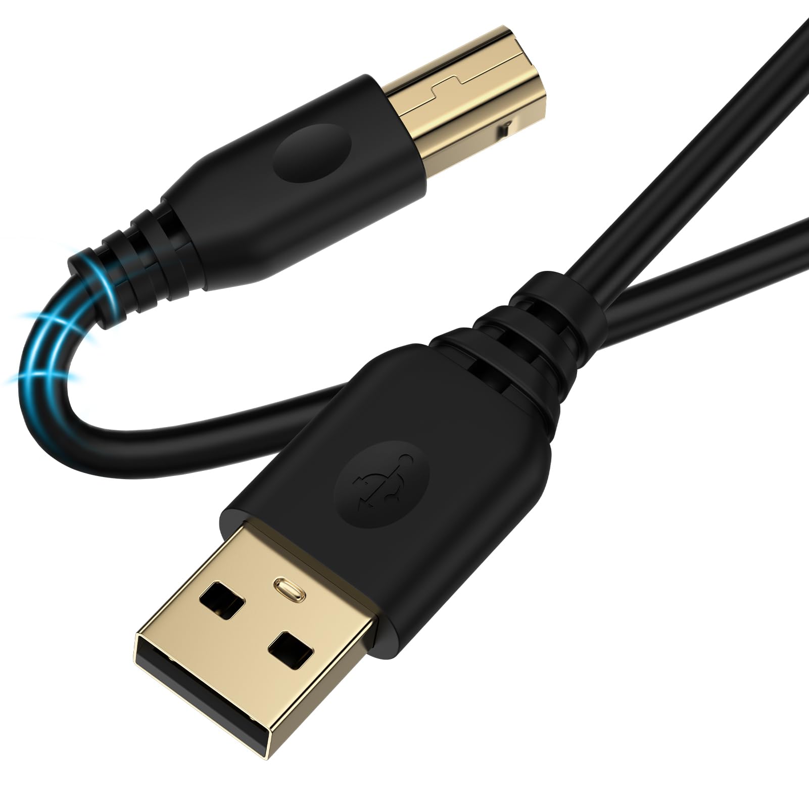 VIFIGEN 3 m langes USB-Druckerkabel