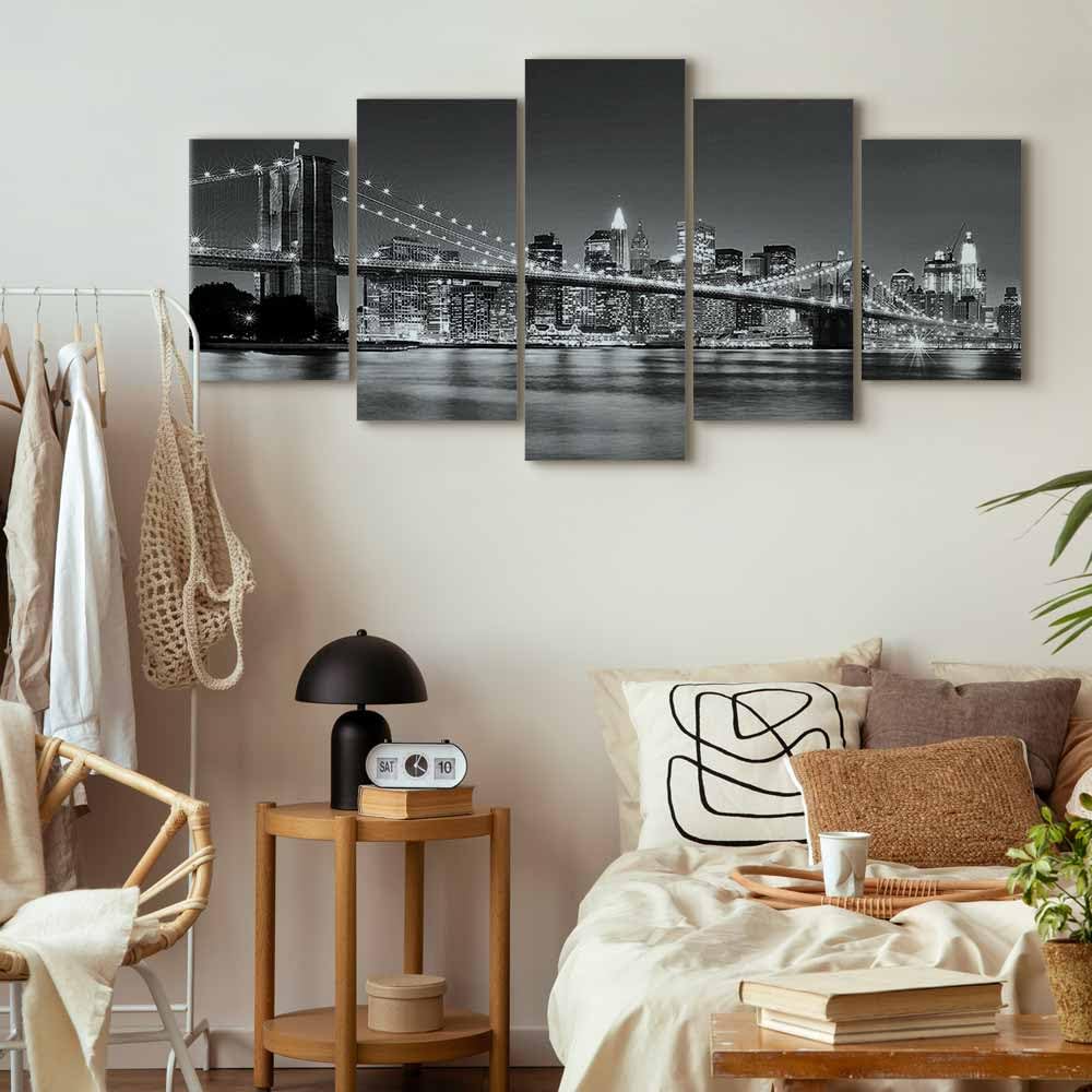 Set 4 Cuadros Decorativos De New York - Home Trends, image size:1000x1000