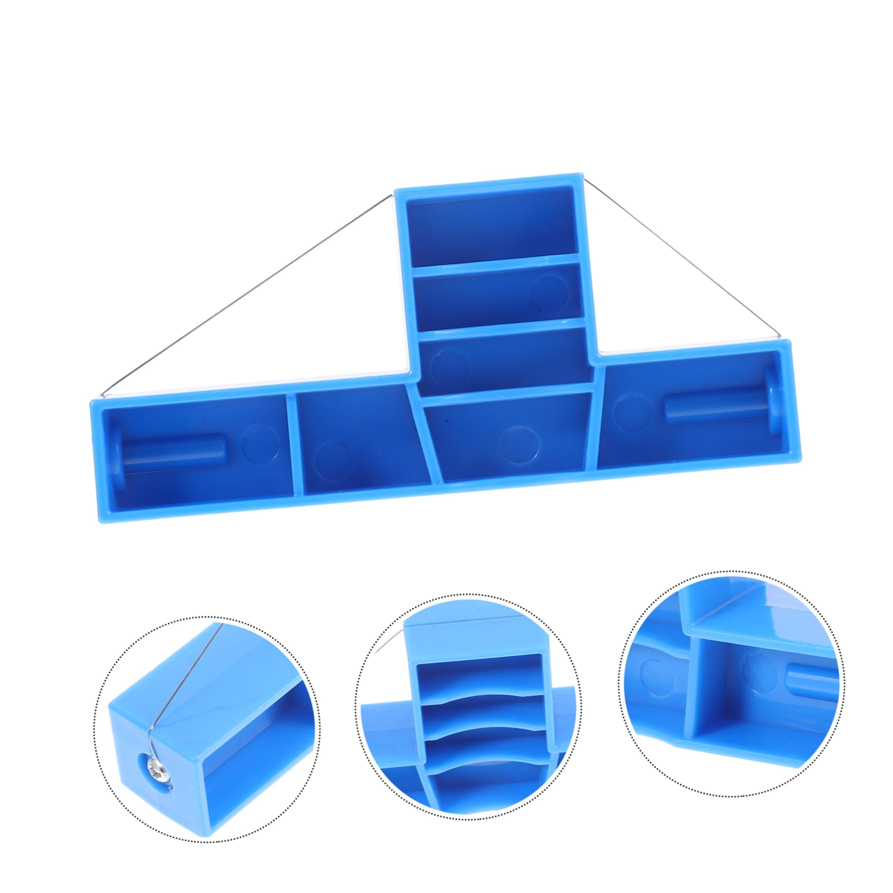 DOITOOL 5 Pezzi Taglierina per Argilla Strumento per Taglio Angolare per Ceramica Utensilper Modellazione e Sculpting per Fai da Te e Lavorazioni