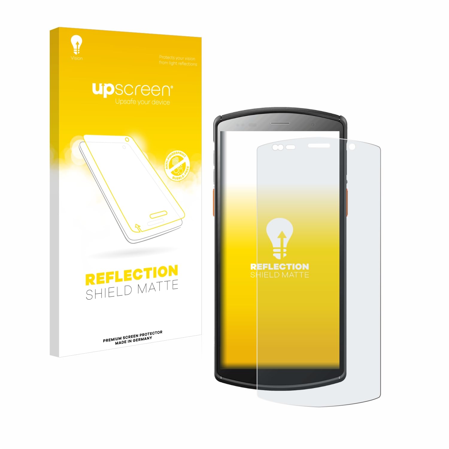 upscreen Anti-Glare Screen Protector compatible with Urovo DT50 5,7