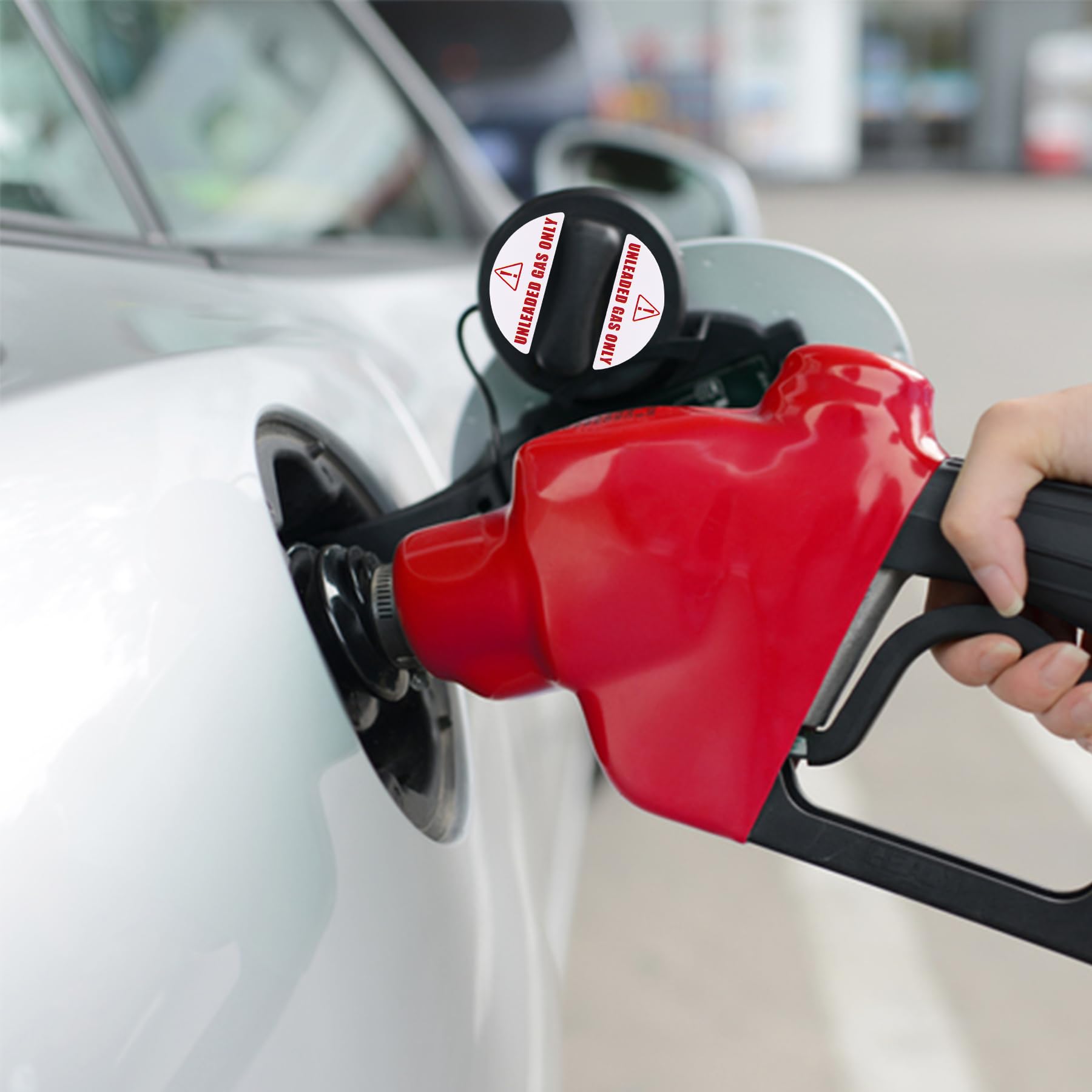 Snapklik.com : QuickMarine 16 Pairs Of Unleaded Gas Only Stickers For ...