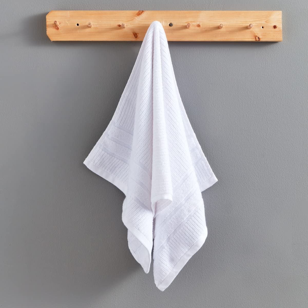 Mateo Ribbed Cotton Hand Towel - 40x70 cm