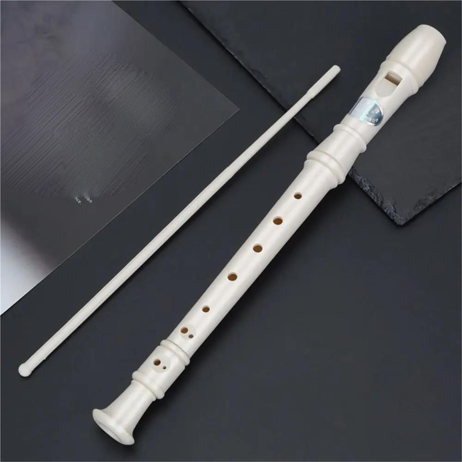 Flauta Dulce Profesional Flauta Dulce Soprano Estilo Alemán De 8 Agujeros (material ABS) Diseñada Para Principiantes