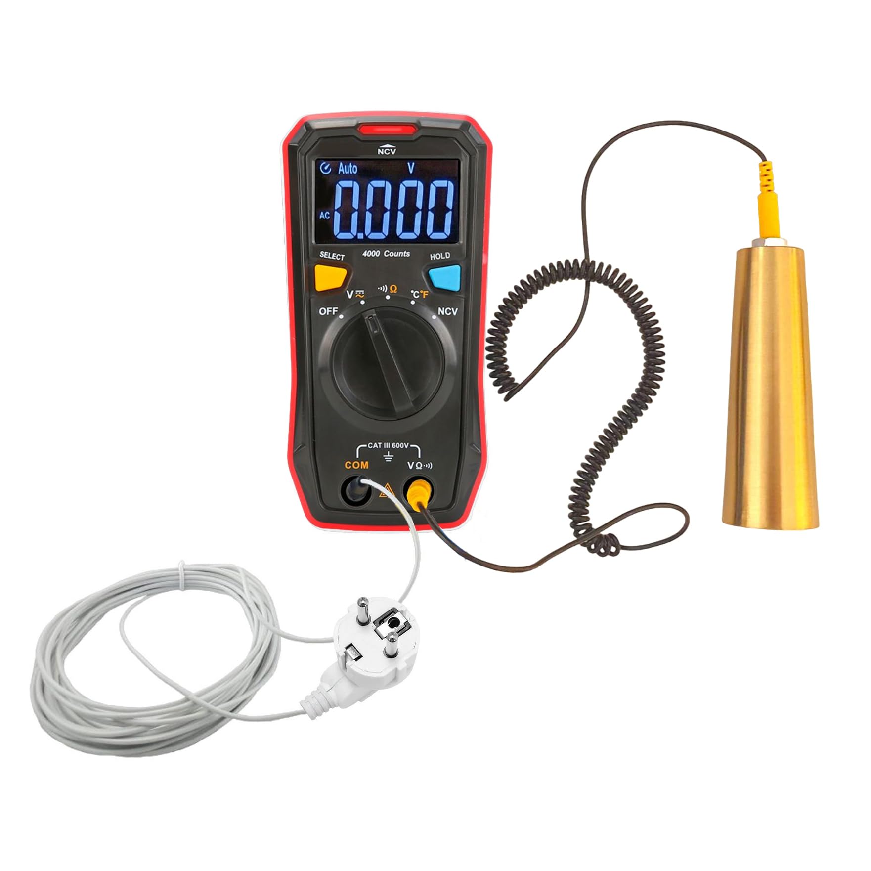 Testeur de tension induite | Mesure de la tension induite dans le corps | L'outil indispensable pour mesurer les champs électriques basses fréquences