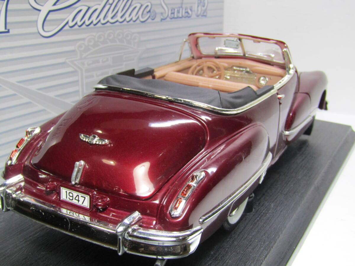 Amazon | Cadillac Series62 1/18 キャデラック wineメタ美品 フリート