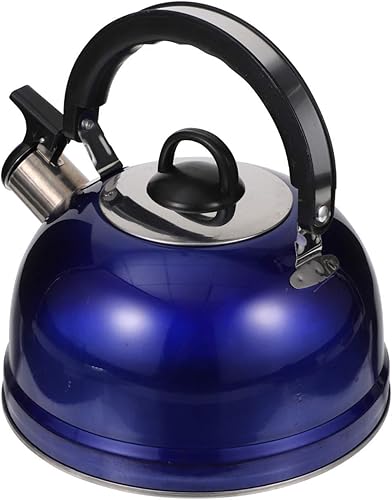 Miniatura 10 de DOITOOL Hervidor de té para estufa, tetera silbante, tetera de acero inoxidable, tetera para estufa, gran capacidad, 1.2 L, hervidor de té verde de