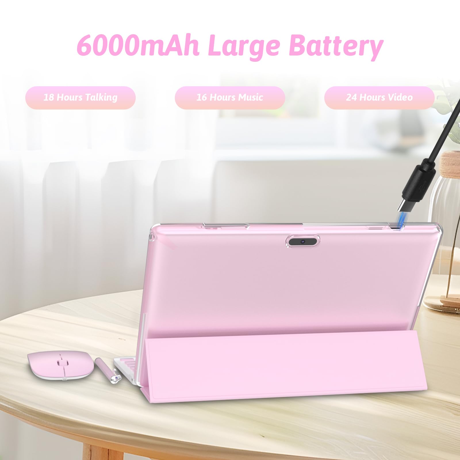 Amazon.co.jp: PEICHENG Android 15.0 10インチタブレット、18GB RAM+