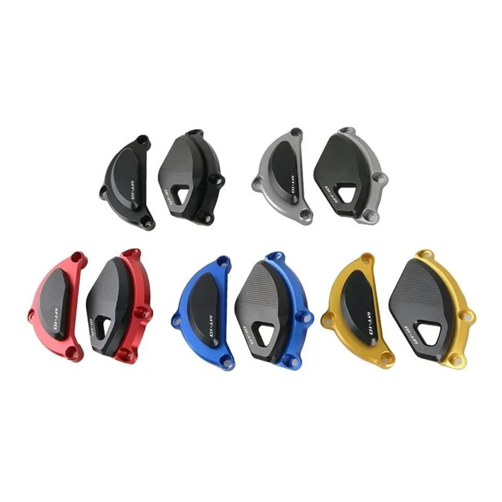 Paratelaio Crash Tamponi Paratelaio Per Moto, Protezione Motore, Paratelaio, Protezione Motore, Protezione Anticaduta Per Yamaha MT-10 SP MT10 MT 10 2016-2021 Protezione Telaio(Nero)